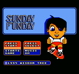 Sunday Funday screenshot 3 for NES